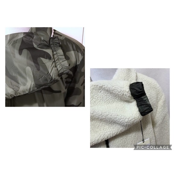 UGG NWT Camouflage Mace Reversible Sherpa Jacket Men Various - Picture 14 of 16